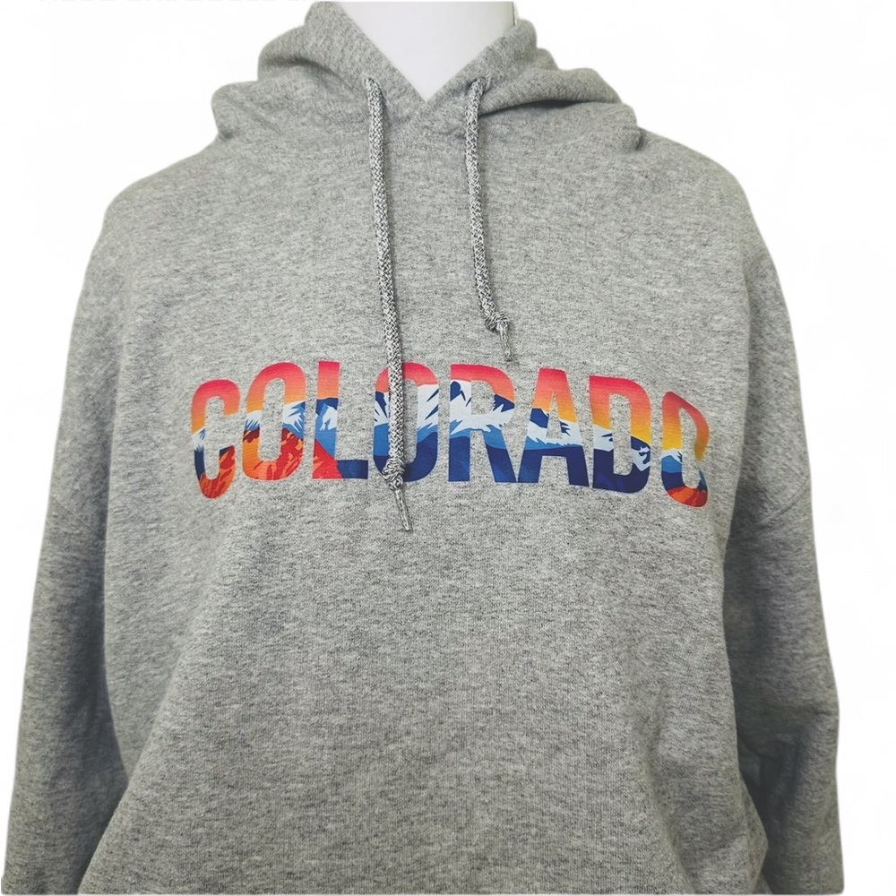 Colorado Graphic Hooded Sweatshirt - Gray